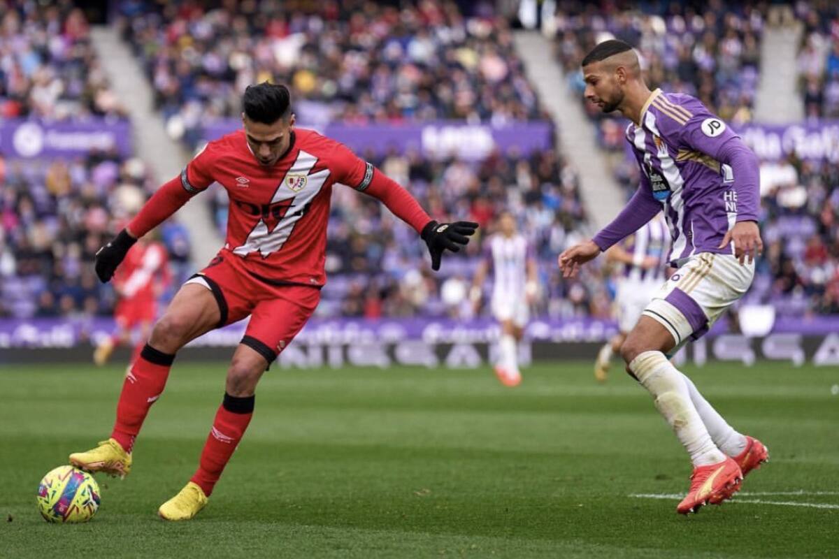 Radamel Falcao en Rayo Vallecano. Foto: @FALCAO