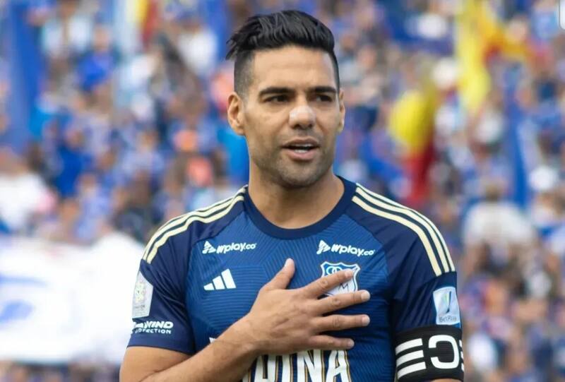 El Tigre pasó un gran susto con su familia en Colombia. Créditos: @falcao.
