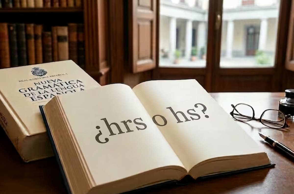 Ni “hrs” ni “hs”: RAE aclara cómo se abrevia la palabra “horas”