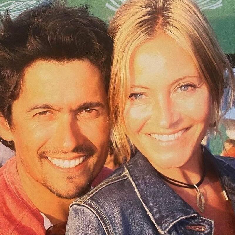 Rafa Araneda y Marcela Vacarezza cumplieron 24 años de matrimonio
