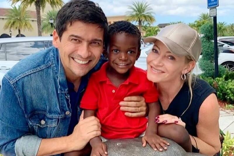 compartió de un familia fin de semana con Benjamín.