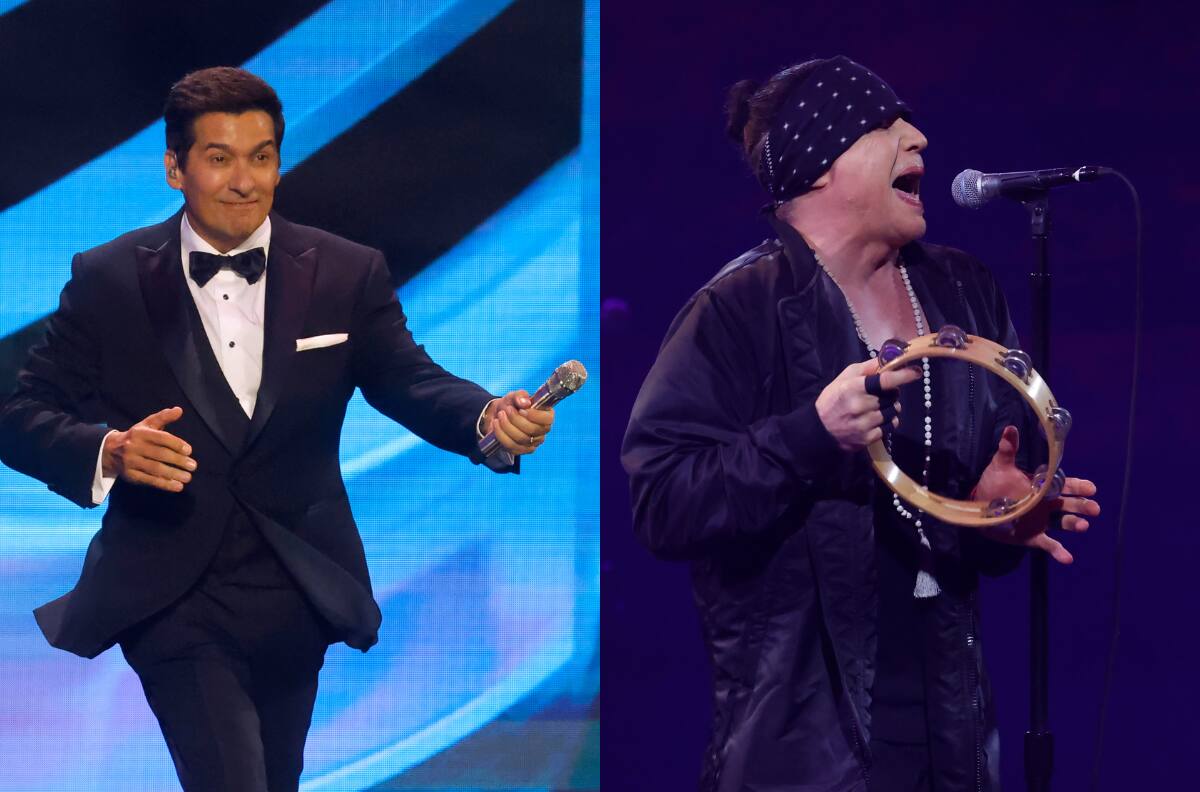Tras bochornoso corte del show: Rafael Araneda sube foto con Ian Astbury, pese a críticas por no darle la Gaviota de Oro