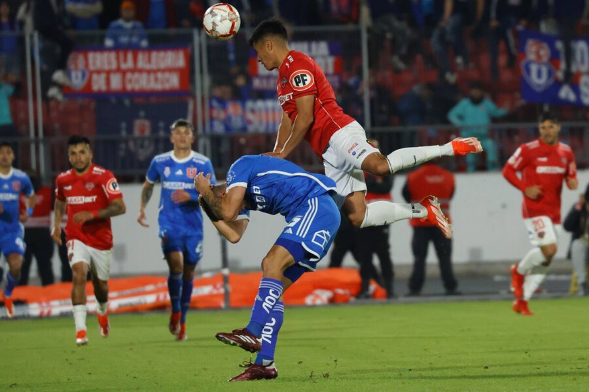 en el partido de Ñublense contra la U este 2024.