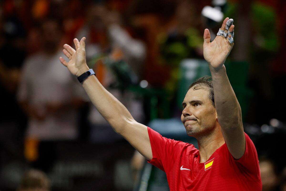 se despidió del tenis profesional el 19 de noviembre. Foto: EFE/Jorge Zapata