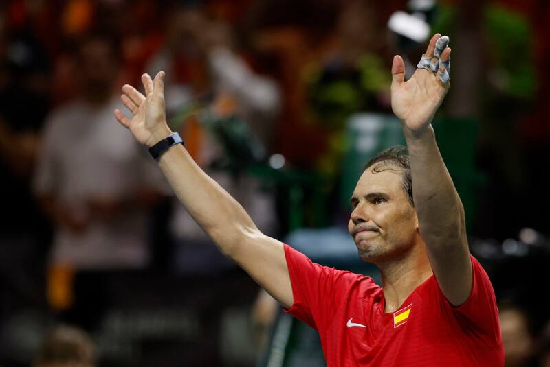 se despidió del tenis profesional el 19 de noviembre. Foto: EFE/Jorge Zapata