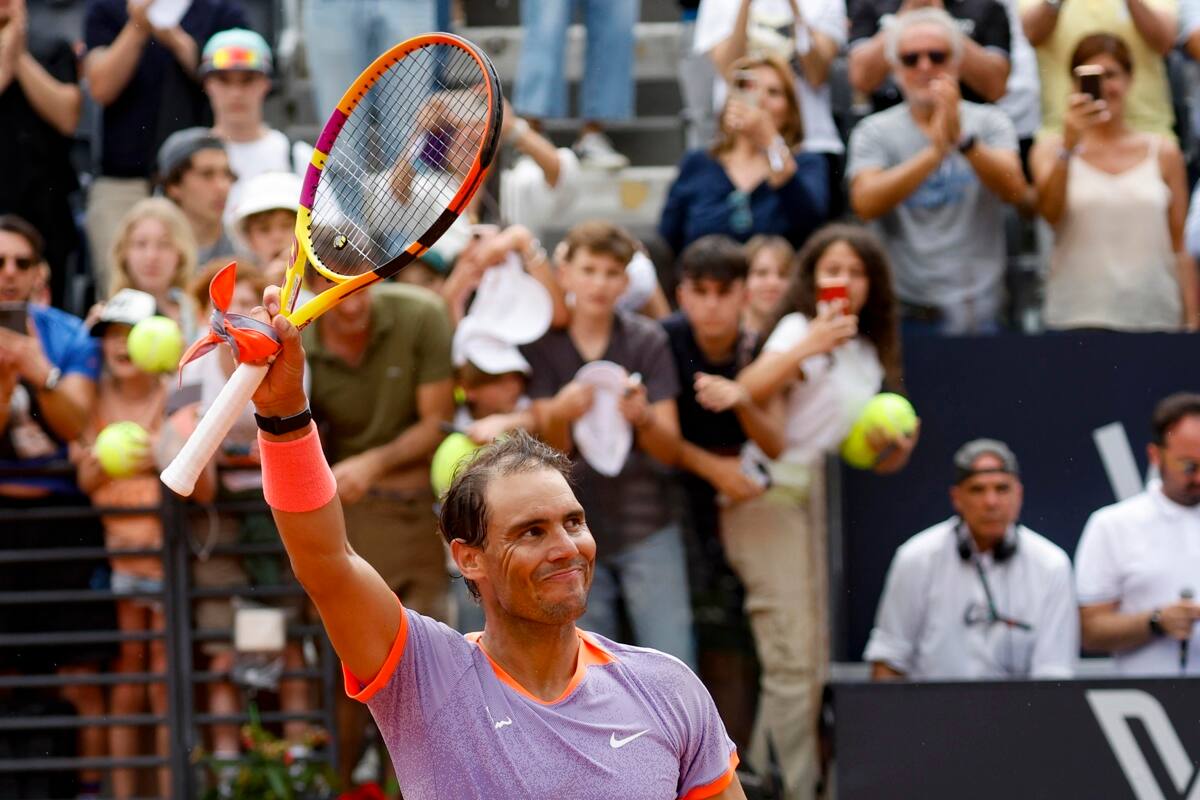en el Masters 1000 de Roma. EFE