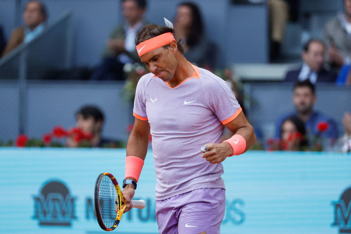 en el Masters 1000 de Madrid. EFE