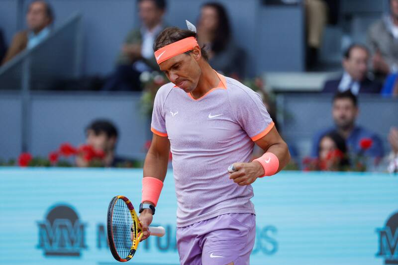 en el Masters 1000 de Madrid. EFE