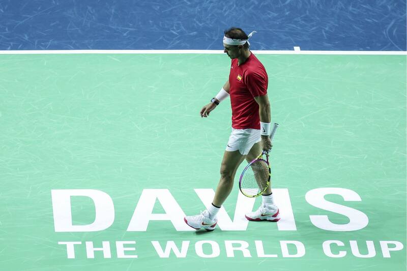 Rafael Nadal, en la Copa Davis.