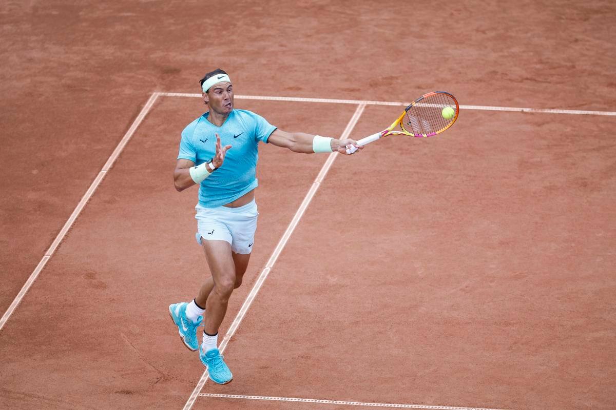Rafael Nadal en el ATP de Bastad. EFE