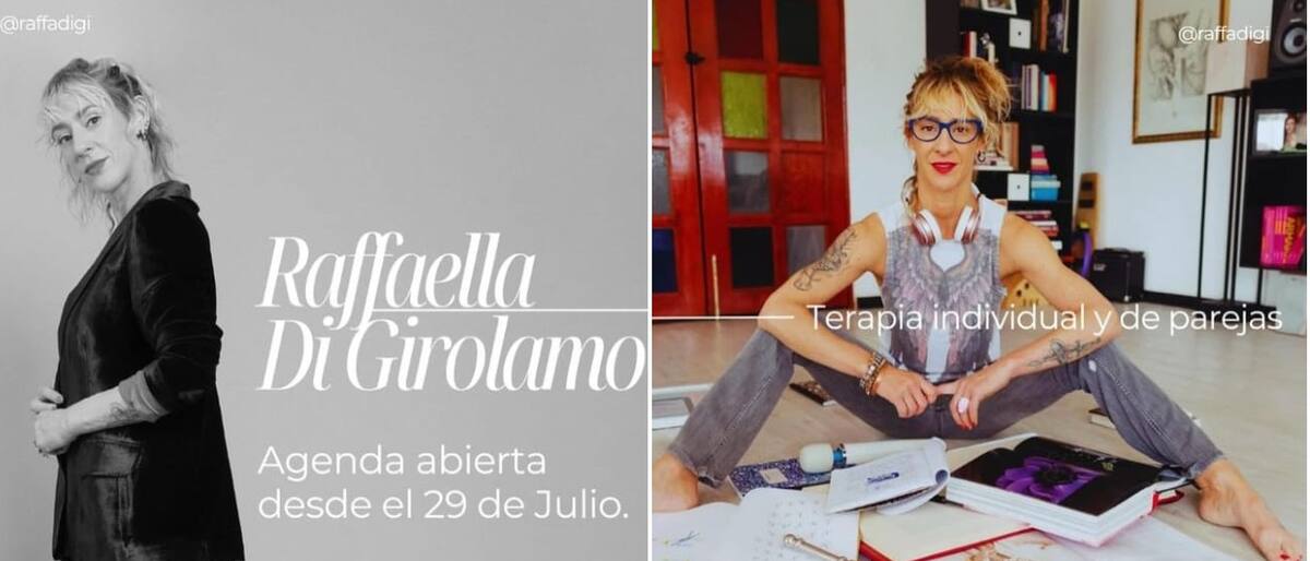 Rafaella di Girolamo decidió retomar su trabajo. Créditos: Instagram