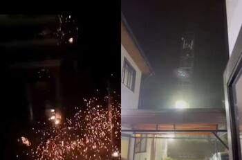 VIDEO | Impactantes imágenes dejan los fuertes vientos que han afectado diferentes comunas de Santiago