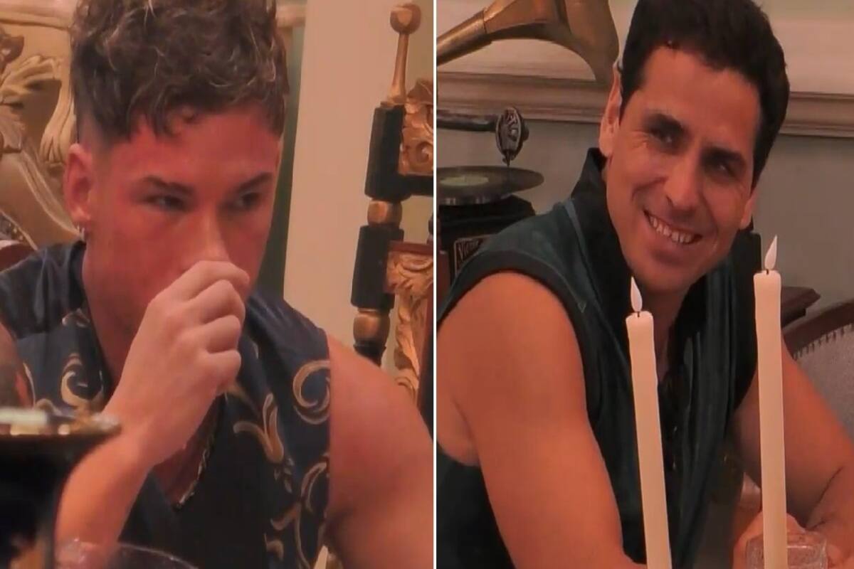 y Pangal Andrade tuvieron su primera pelea. Créditos: Pantallazo Canal 13