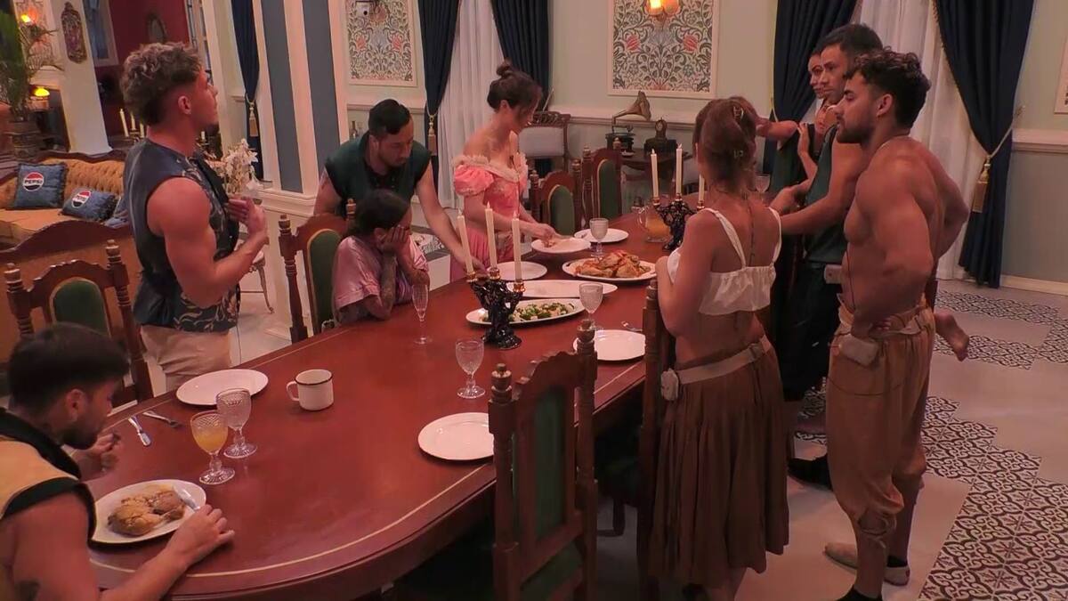 Raimundo Cerda le paró los carros a Pangal Andrade. Créditos: Canal 13