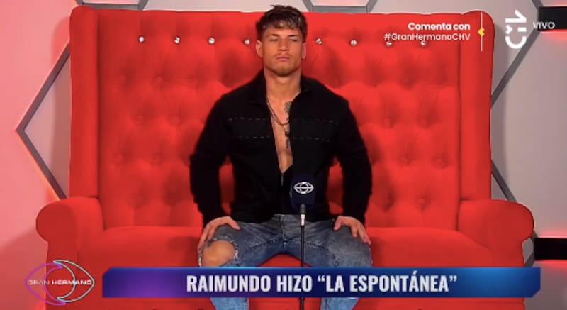 Raimundo Cerda fue el encargado de realizar la nominación espontánea esta semana. Foto: CHV.