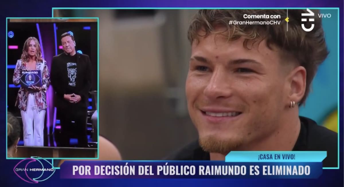 Raimundo Cerda es el nuevo eliminado de "Gran Hermano" Chile. Foto: CHV.