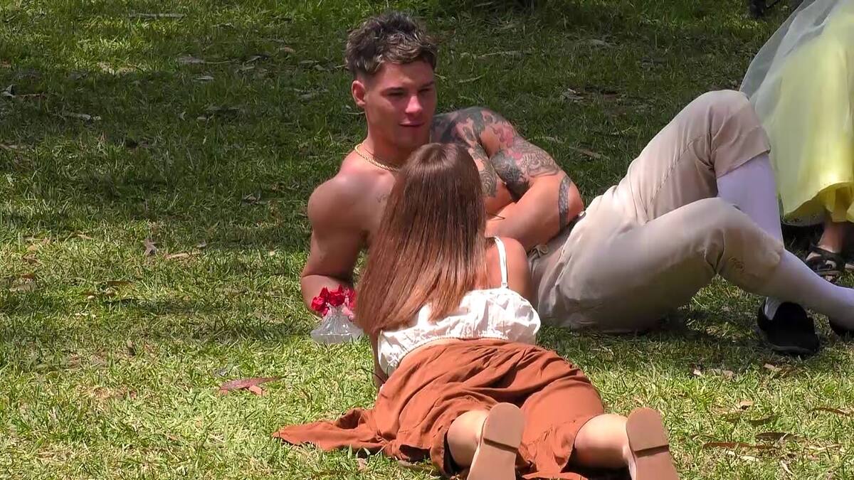 Raimundo Cerda y Gala Caldirola tuvieron una conexión desde el primer día. Créditos: Canal 13