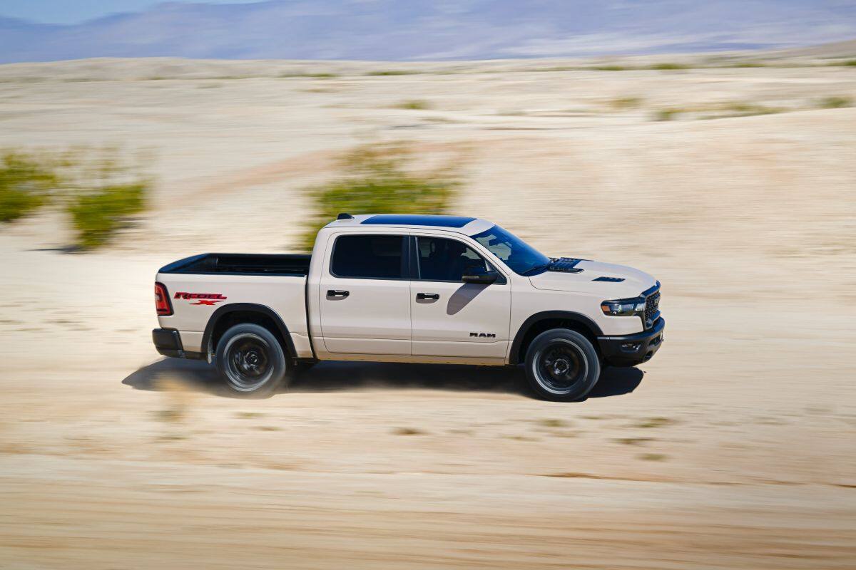 RAM completa la familia 1500 con la versión Rebel
