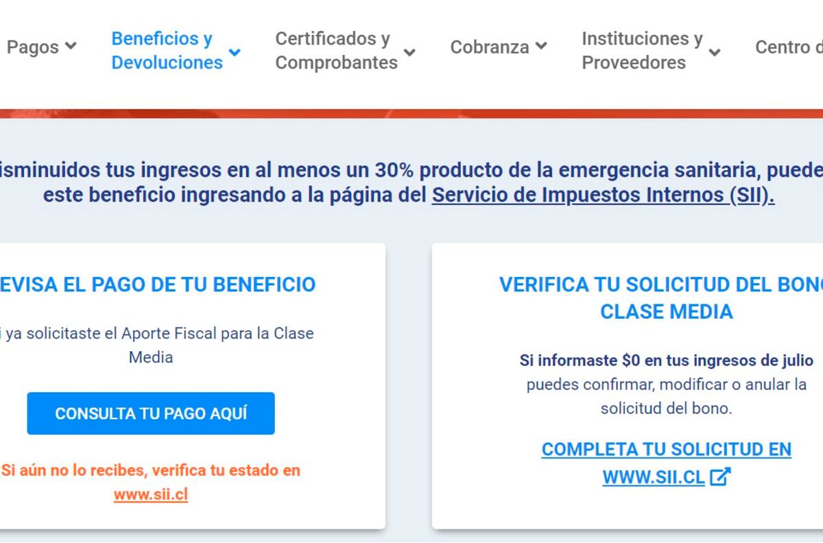Bono Clase Media: Revisa el estado de pago del bono en la TGR