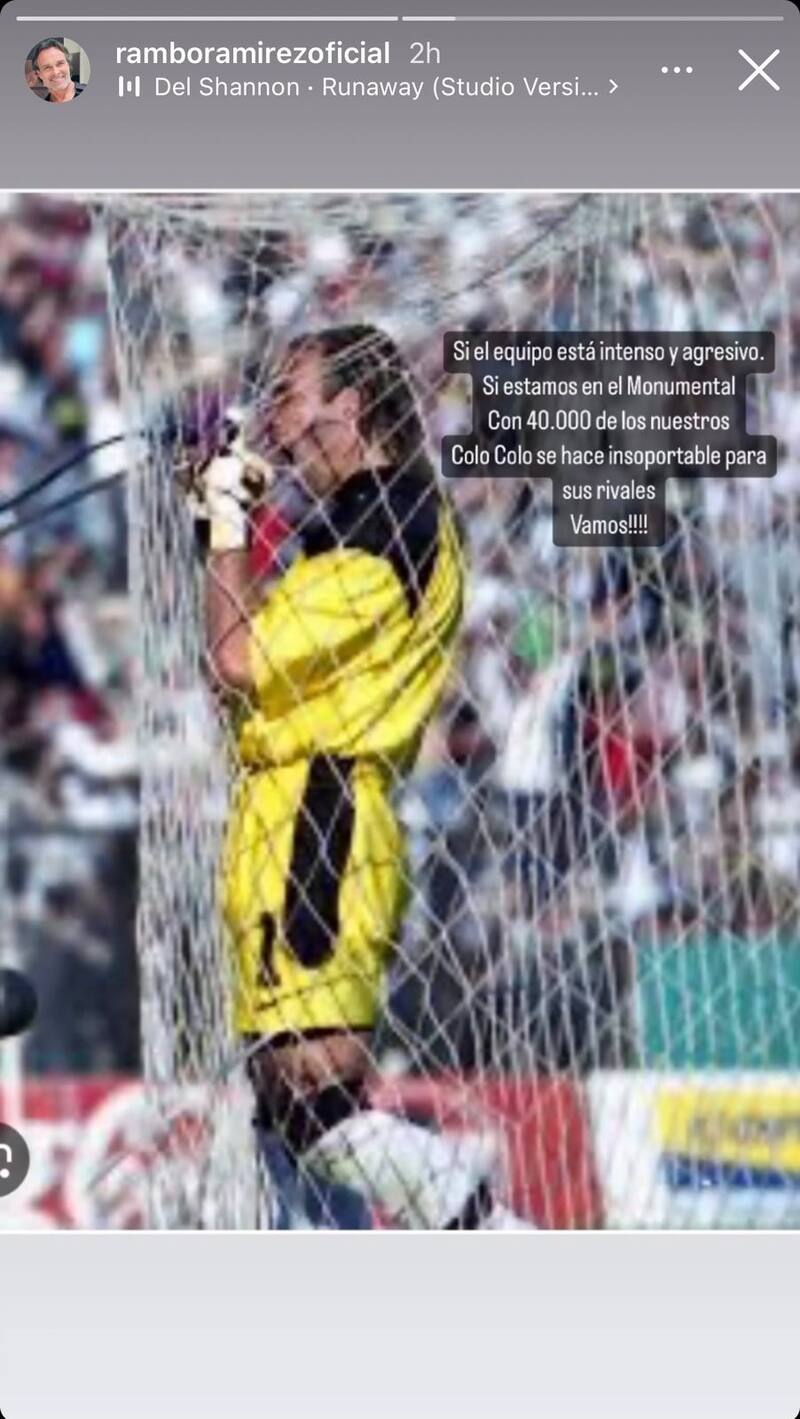 Un emotivo mensaje para Colo Colo.