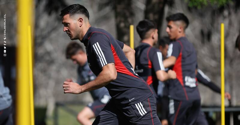 en la intertemporada de Colo Colo en Pirque (Foto: Colo Colo)