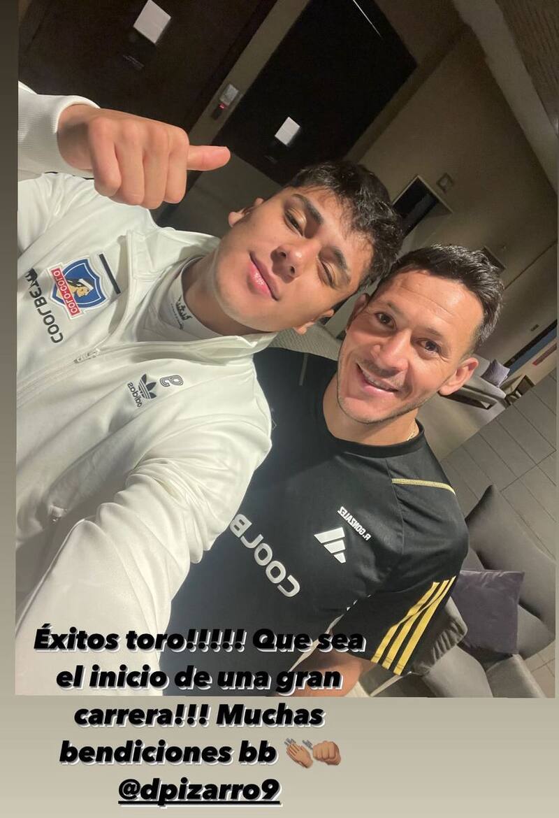 Ramiro González se despide de Damián Pizarro vía Instagram.