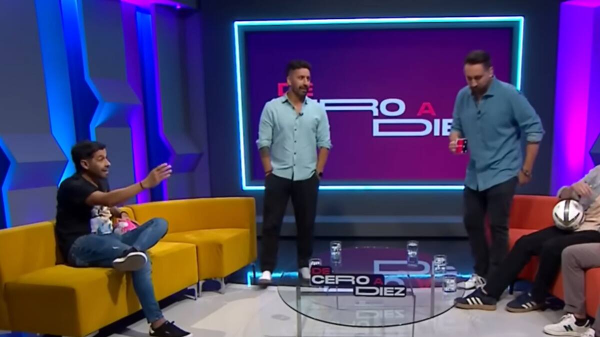 VIDEO | El momento en el que Ramón Fernández “delató” a Matías Zaldivia en transmisión en vivo