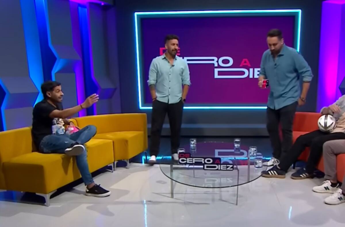 VIDEO | El momento en el que Ramón Fernández “delató” a Matías Zaldivia en transmisión en vivo