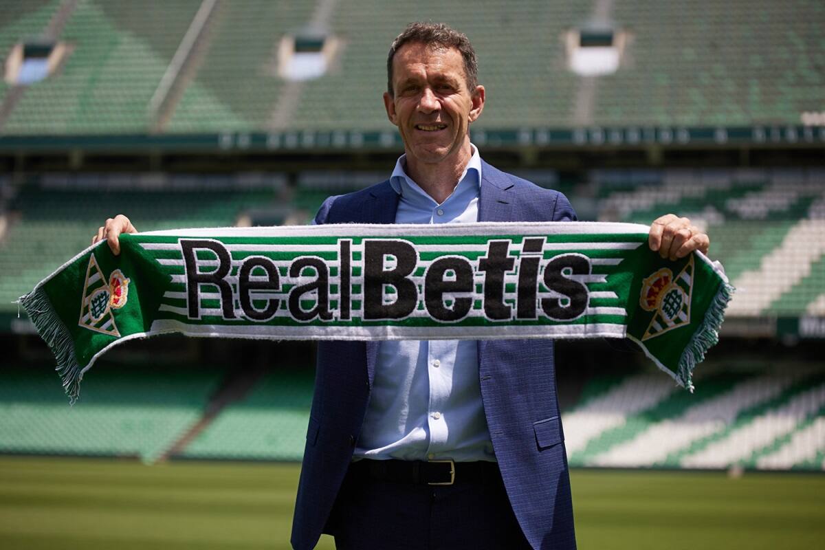 Director deportivo del Betis en la temporada 2023/24.