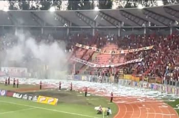 VIDEO | No se vio por TV: Incidentes en el Fiscal de Talca obligaron a suspender Rangers vs. Arica