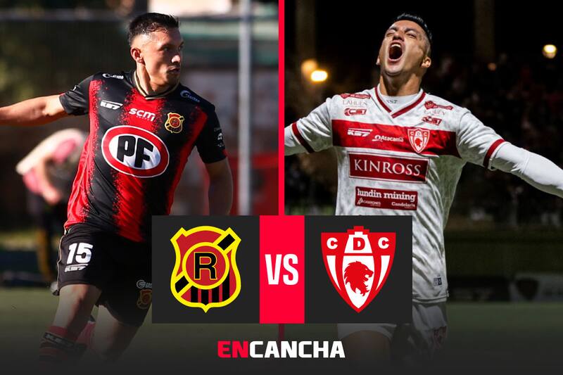 por la fecha 18 de la Primera B. Foto: Agencia Aton y Prensa Deportes Copiapó.