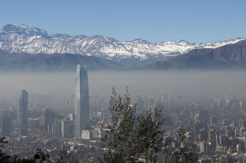Santiago posee uno de los mayores índices de contaminación en América Latina.