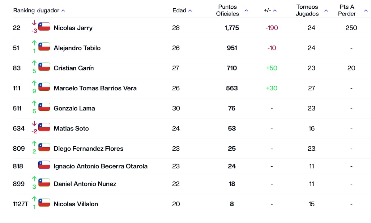 Así quedaron los tenistas chilenos tras lo ocurrido en el Rio Open.