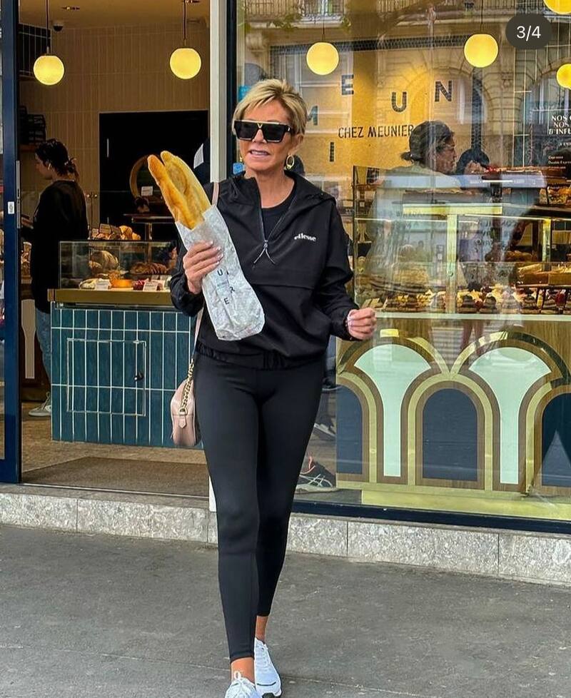 Raquel Argandoña en su viaje por Europa. Créditos: Instagram.