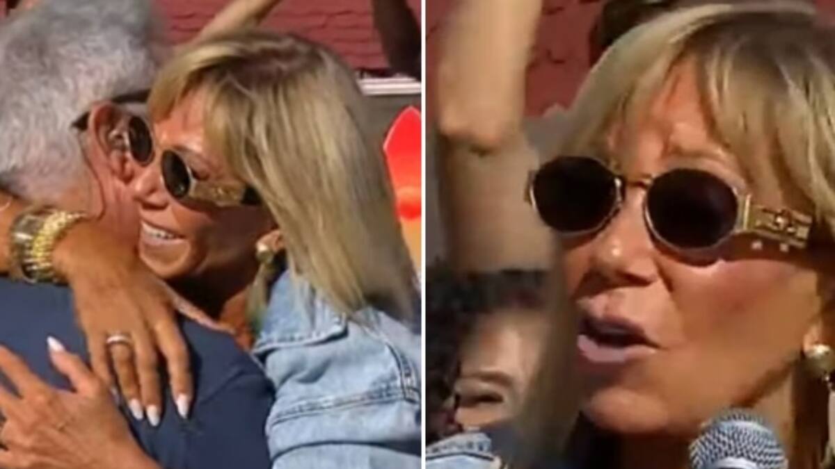 “Vine gratis”: Raquel Argandoña sorprendió en El Fenómeno con juvenil look con transparencias