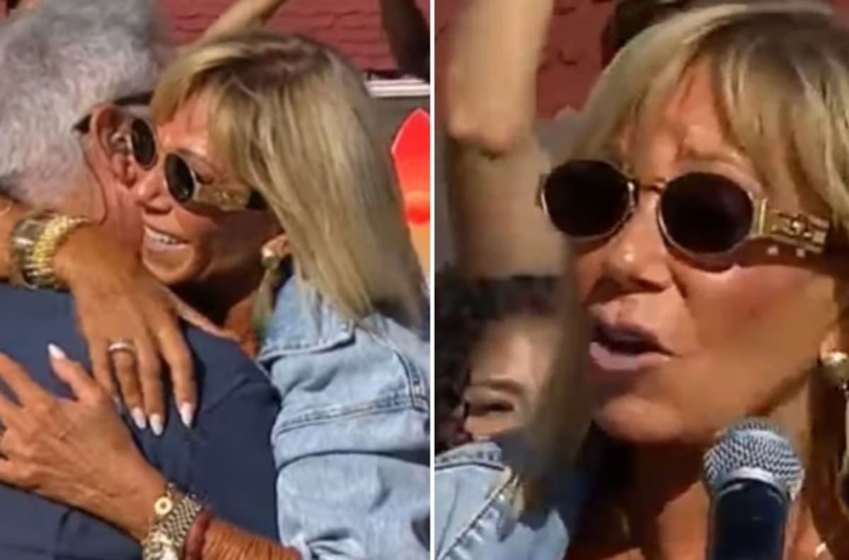 “Vine gratis”: Raquel Argandoña sorprendió en El Fenómeno con juvenil look con transparencias