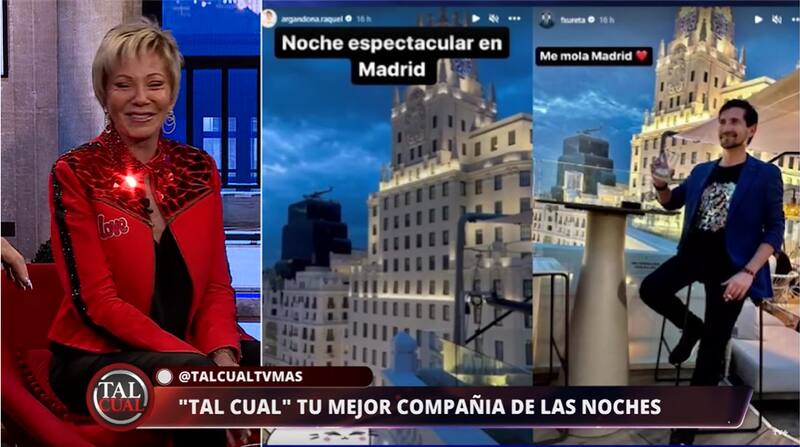 Así fue la "coincidencia" de Raquel Argandoña con Félix Ureta.