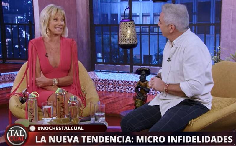 La comunicadora desclasificó romance oculto. Créditos: Pantallazo TV+