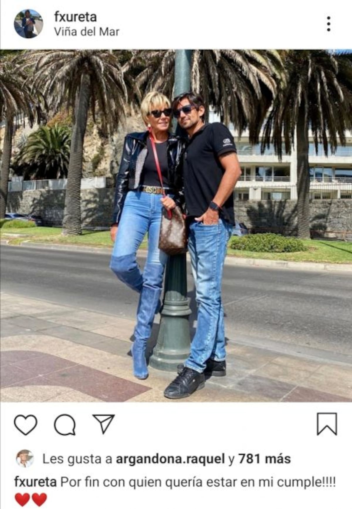 Raquel Argandoña en Viña del Mar