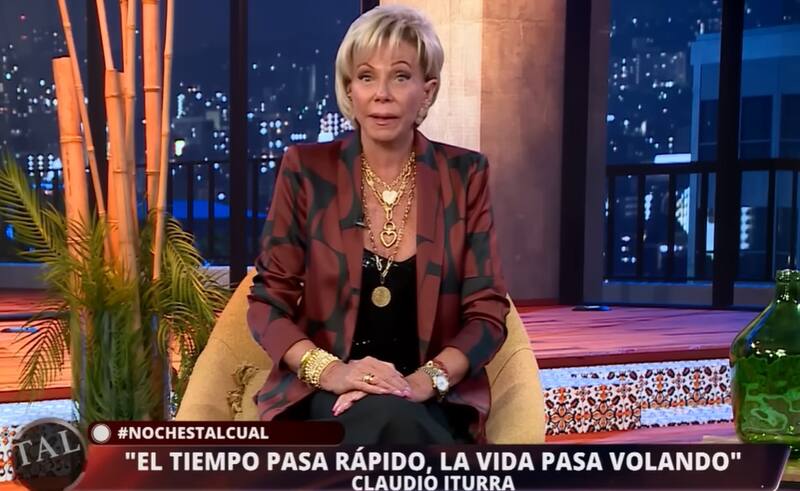Raquel Argandoña lamentó la partida de Claudio Iturra. Créditos: Pantallazo TV+