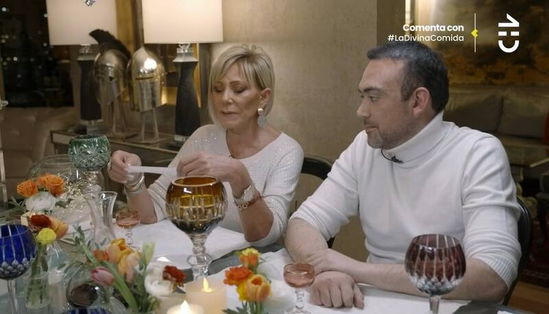Raquel Argandoña en "La Divina Comida". Créditos: Pantallazo CHV