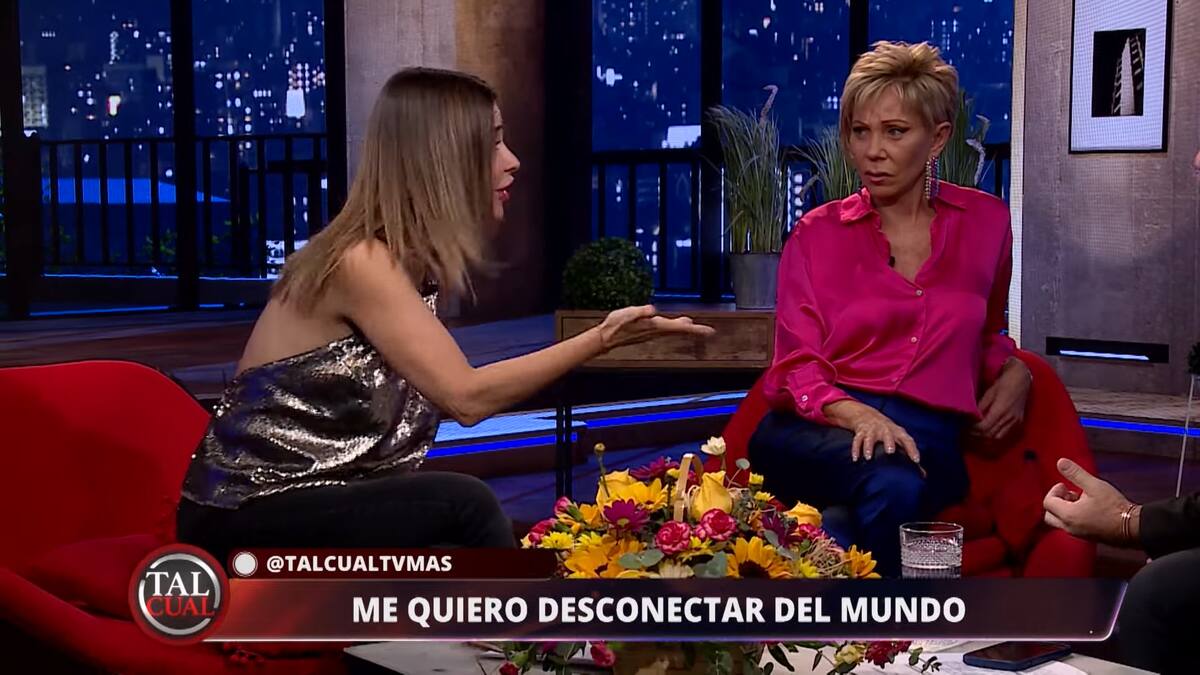 Raquel Argandoña y Pancha Merino en "Tal Cual" / Créditos: Reproducción
