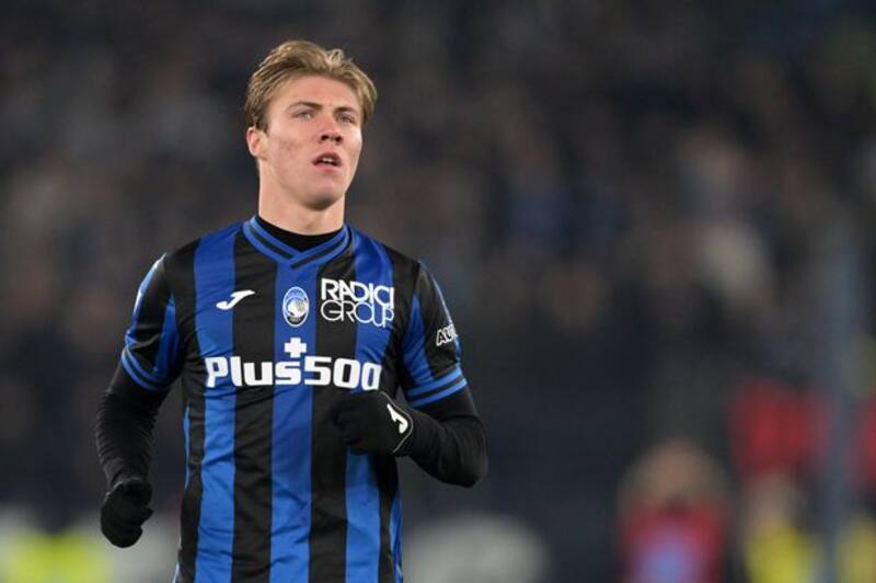 El delantero danés registra 10 goles y cuatro asistencias esta temporada con la camiseta del Atalanta