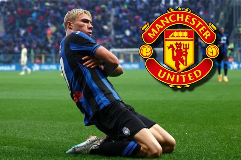 Rasmus Hojlund es tentado por el Manchester United