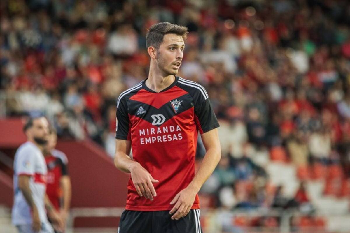 Raúl García de Haro lleva 13 goles con el Mirandés.