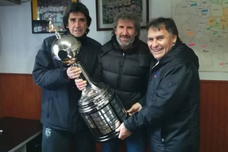 junto a Lizardo Garrido y Daniel Morón.