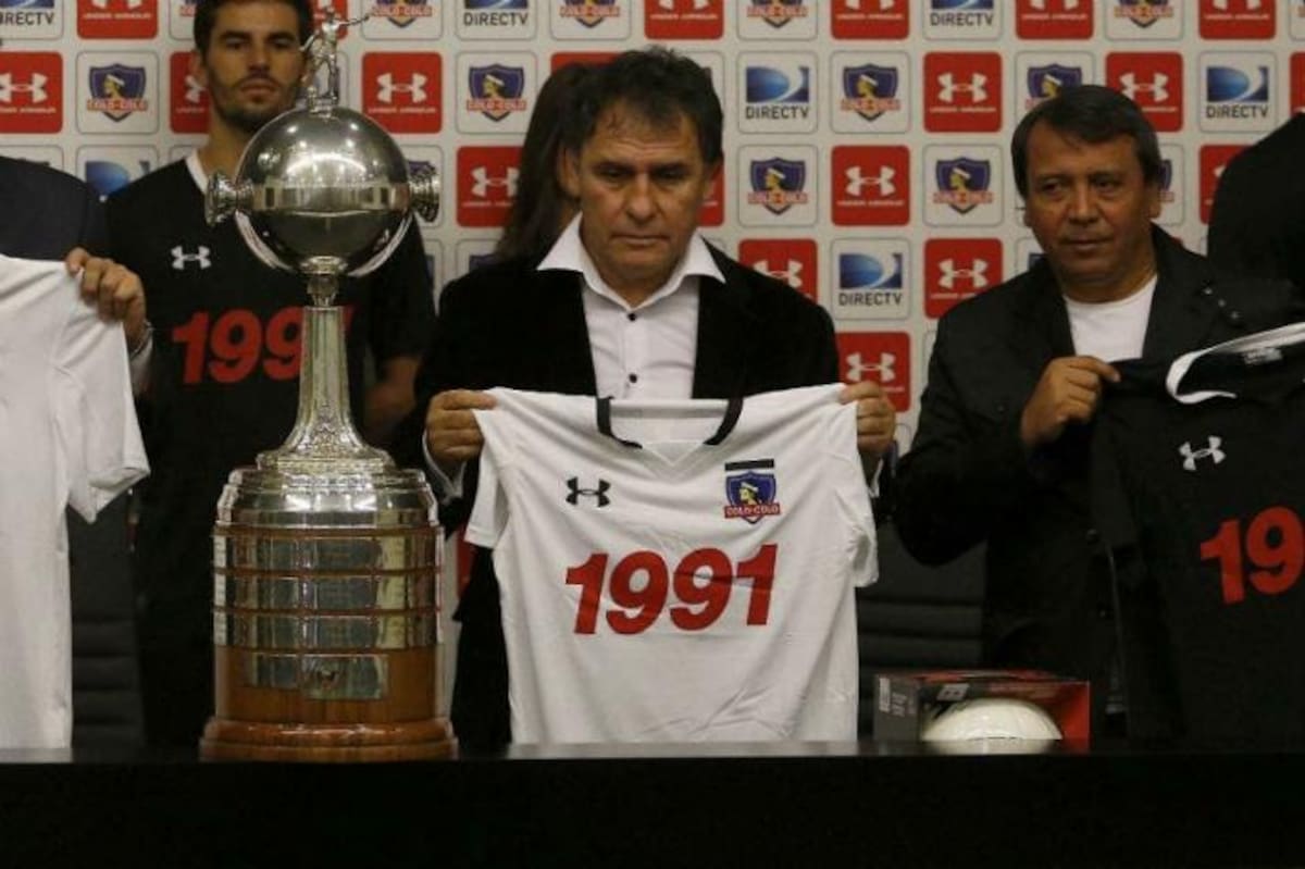 El Bocón participó en acto de aniversario de la obtención de la Copa Libertadores 1991.