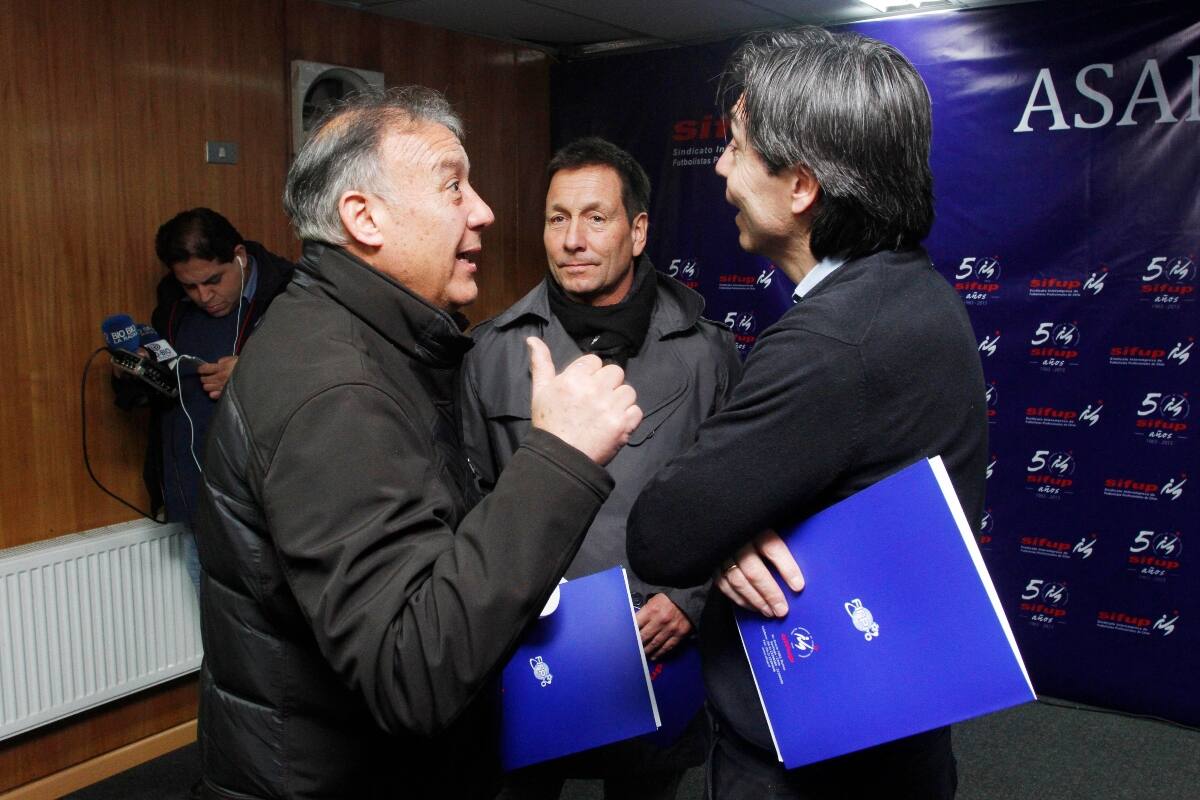 , ex entrenador de Audax Italiano. Foto: Agencia Aton.