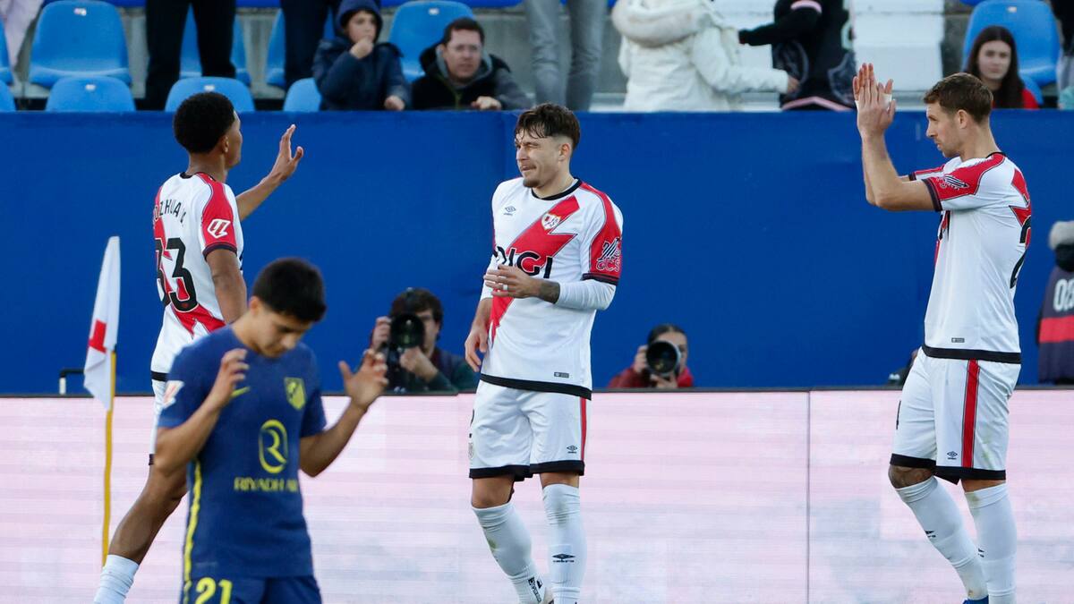 VIDEO | ¡Papelón del Cholo Simeone! Rayo Vallecano humilló al Atlético Madrid en La Liga