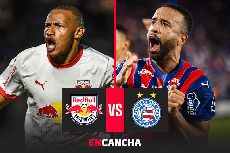 por la fecha 12 del Brasileirao. Foto: Prensa RB Bragantino y EFE.